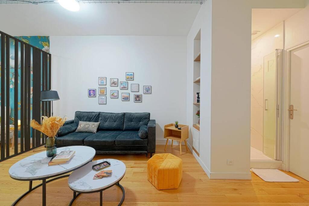 Appartement Fresh & Floral - Large Studio For 4 - Batignolles Paris
